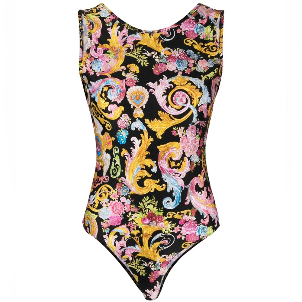 Versace jean couture body suit.